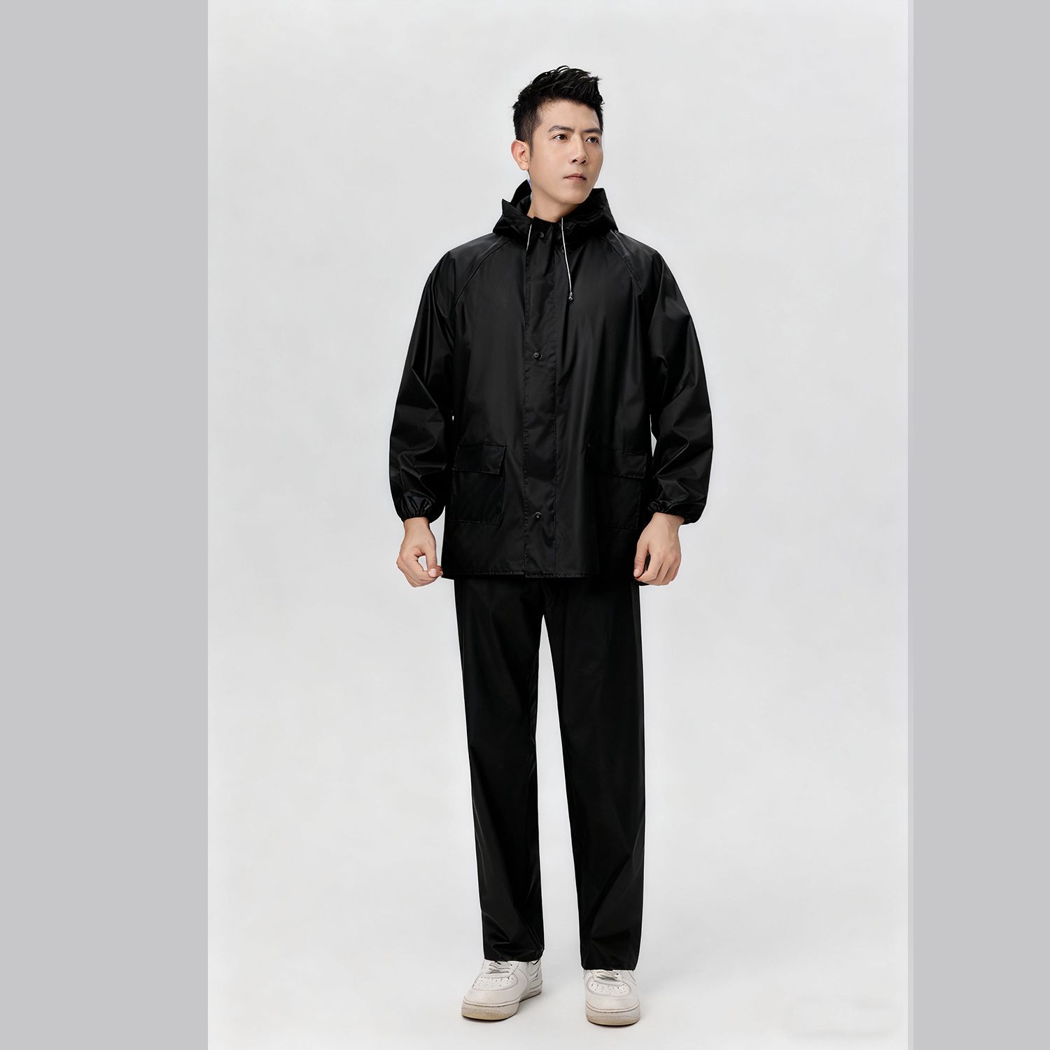 Cycling Commute Pants - Conjunto de Pantalones y Chaqueta Impermeable