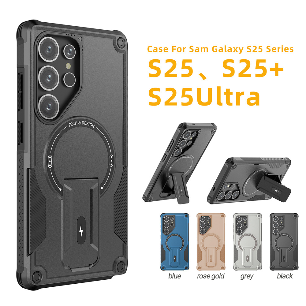 Kickstand Adjustable - Funda Magnética con Soporte para Samsung