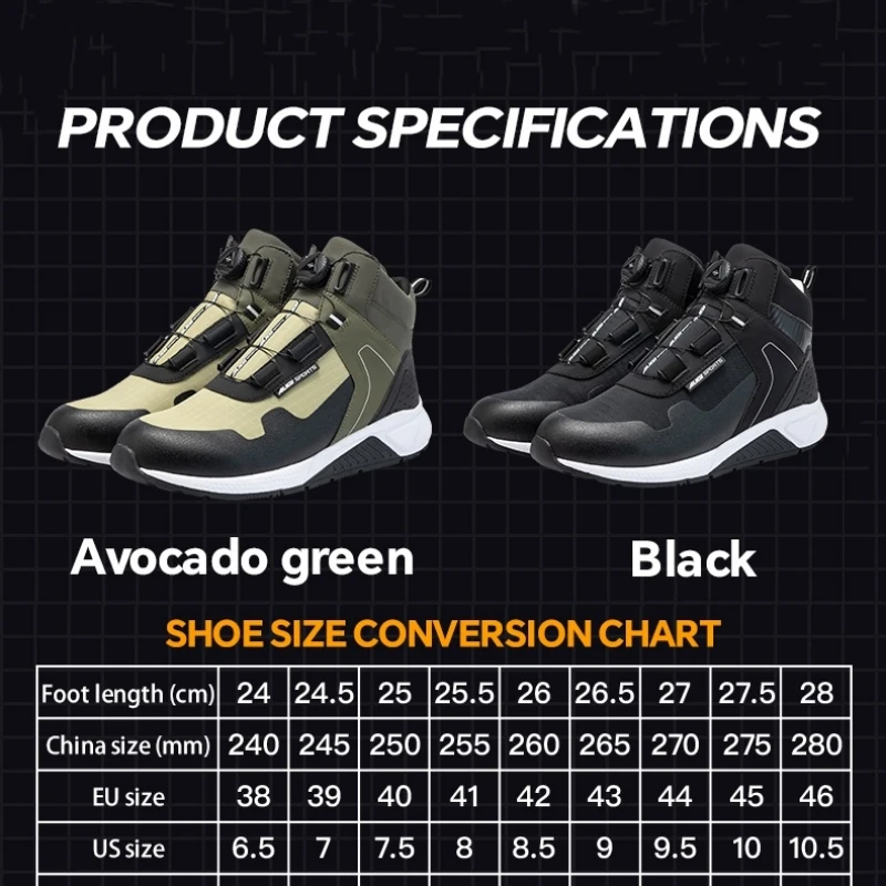 Cycling Commute Shoes - Botas de Motocross Cómodas para Hombre
