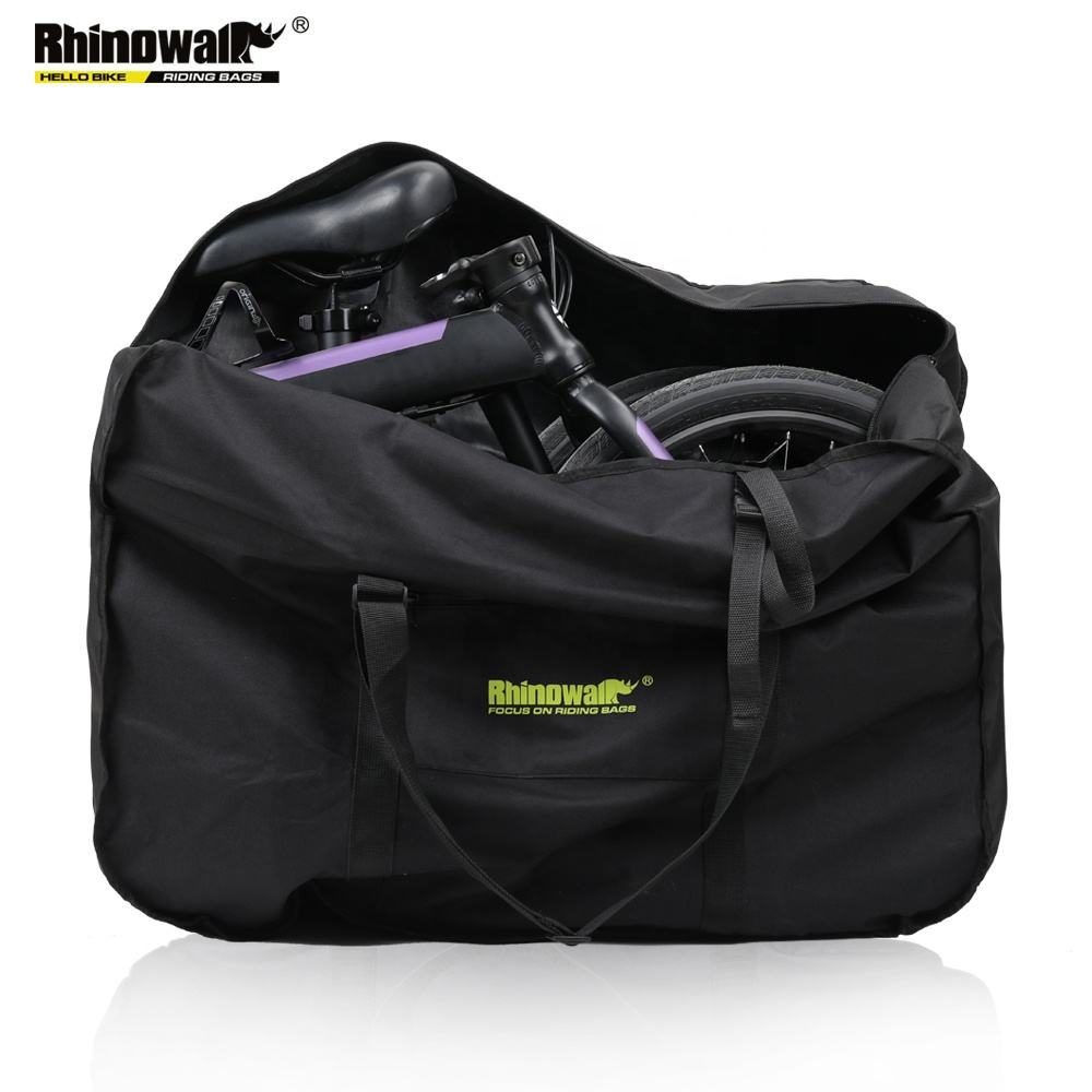 Cycling Journey - Rhinowalk-Bolsa de transporte plegable para bicicleta
