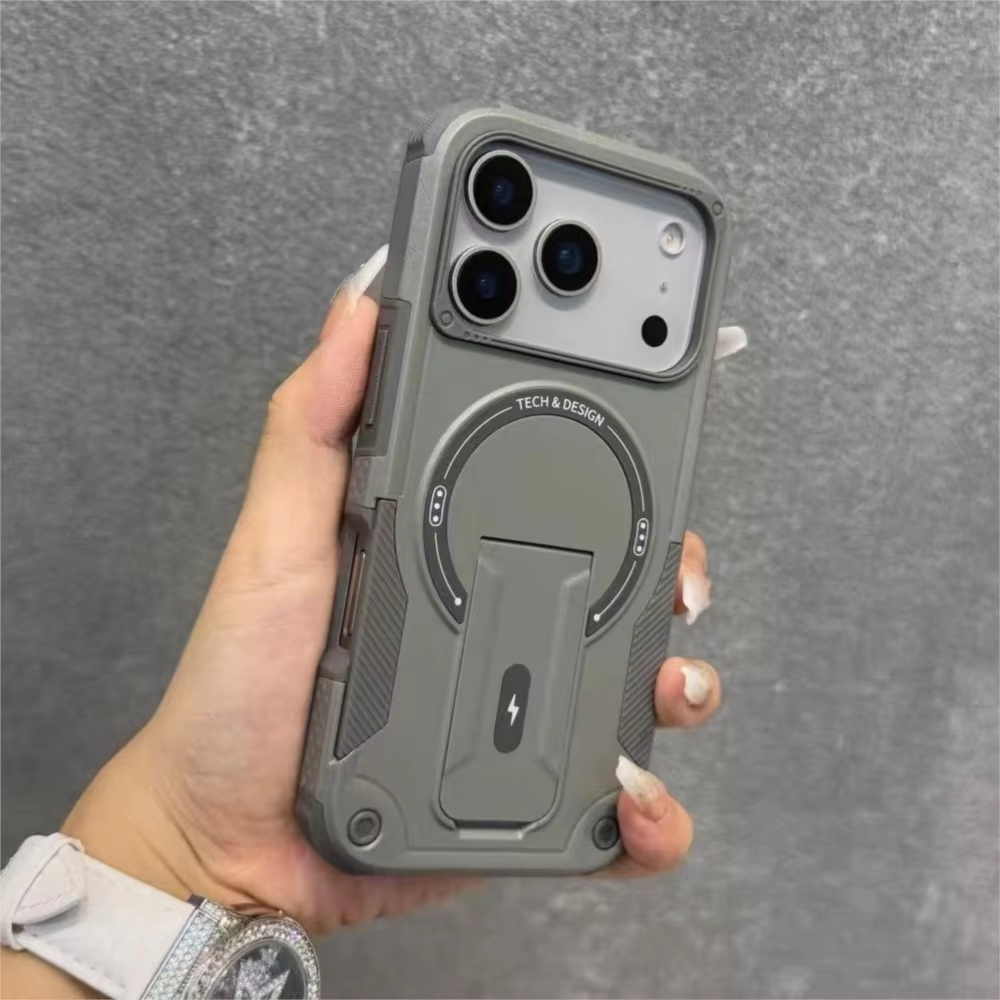 Kickstand Adjustable - Funda Protectora con Soporte Magsafe para