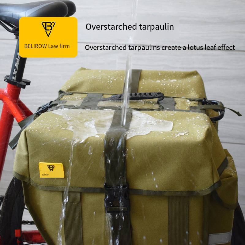 Bolsa trasera de bicicleta de  - Panniers Waterproof Rear reseña y precio