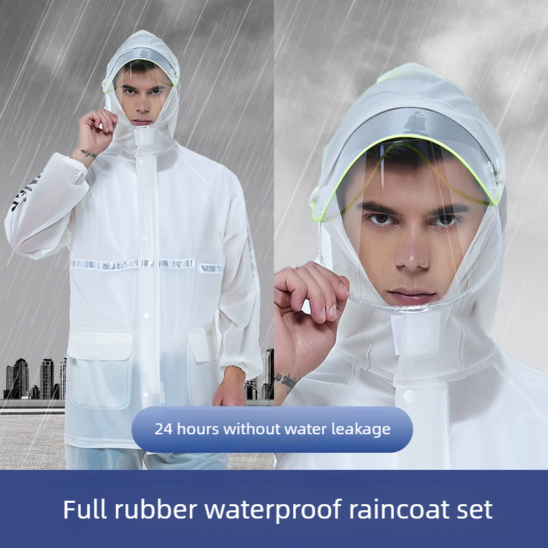 Traje Impermeable Reflectante  - Cycling Commute Rain reseña y precio