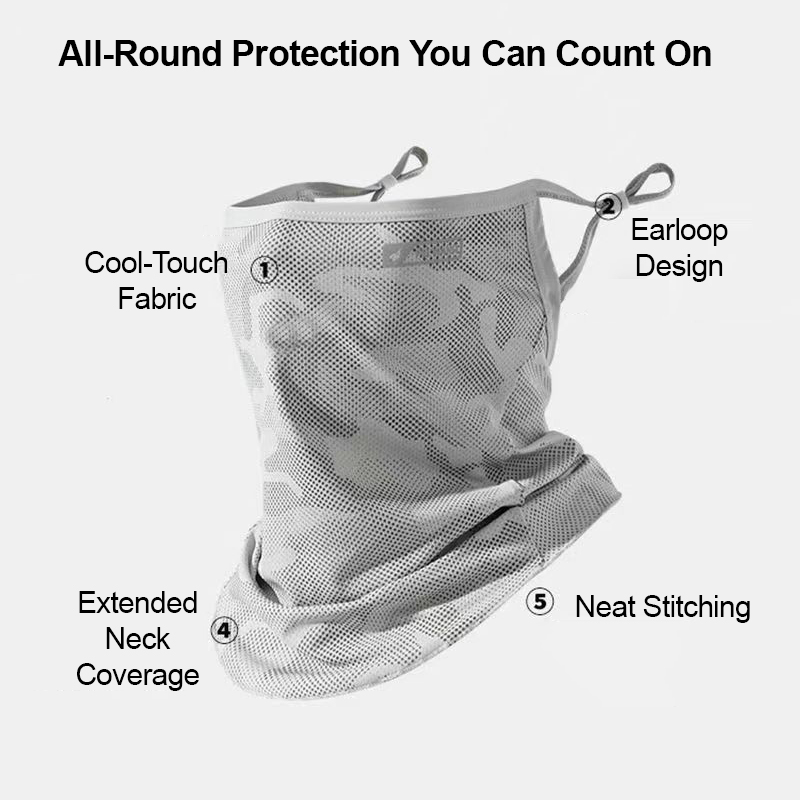 Mascarilla de cuello con prote - Cycling Loop reseña y precio