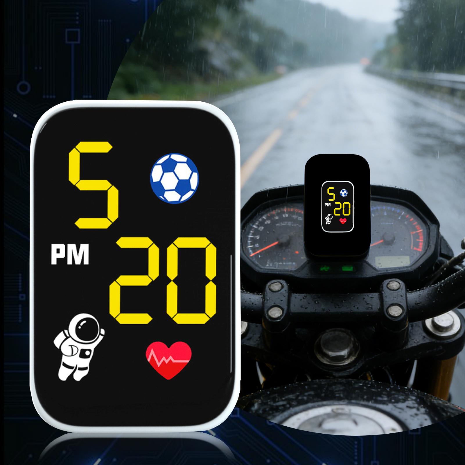 Reloj digital para motocicleta - Cycling In City reseña y precio
