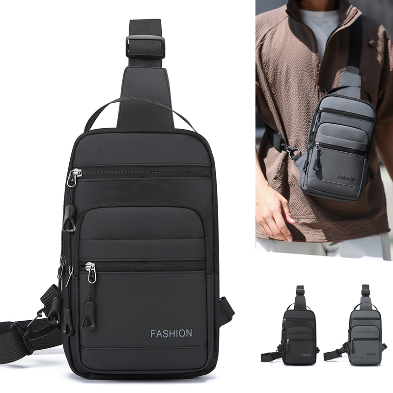 Bolso de pecho para hombre, re - Cycling Commuter Bag reseña y precio