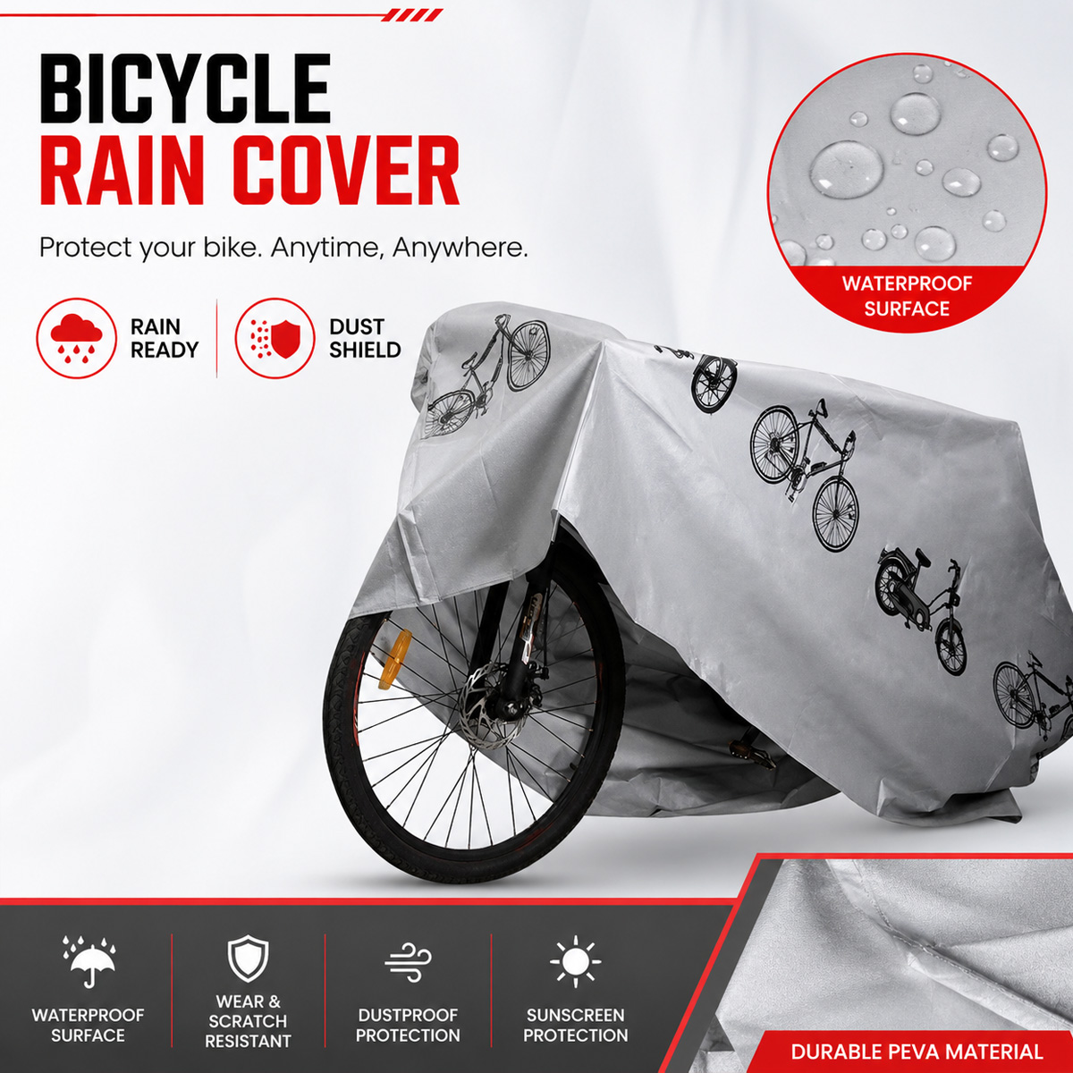 PINMOAP - Funda impermeable un - Cycling Commuter Bag reseña y precio