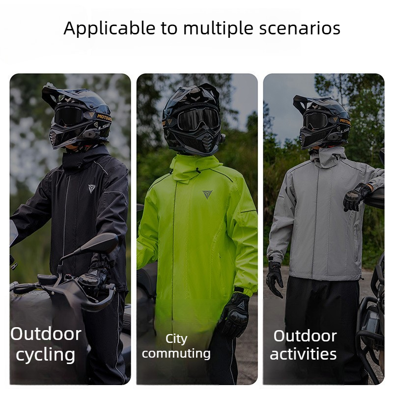 Traje Impermeable para Motocic - Cycling Commute Rain reseña y precio