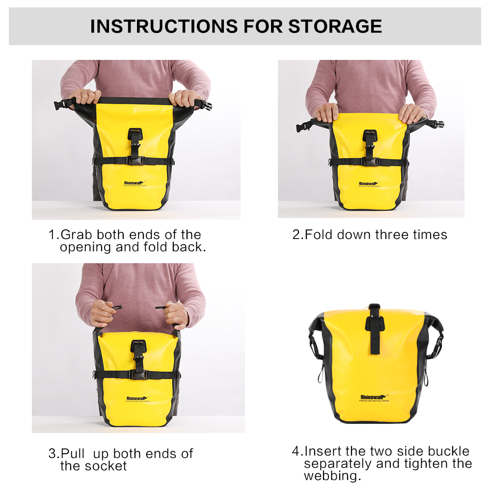 Bolsa de alforjas para bicicle - Cycling Journey reseña y precio