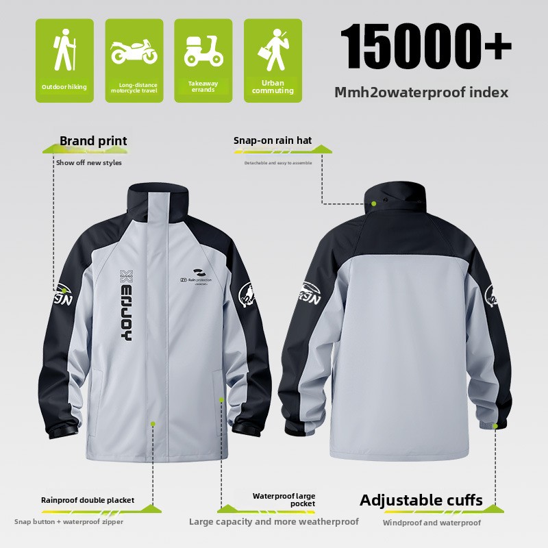 Traje de Lluvia para Motocicle - Cycling Commute Rain reseña y precio