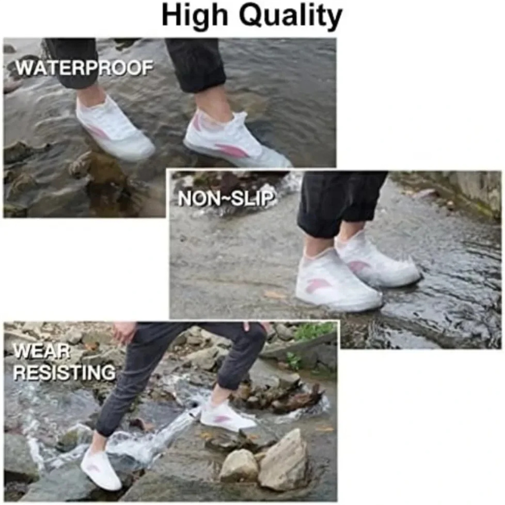 1 par de chanclos de goma reut - Cycling Commute Shoes reseña y precio