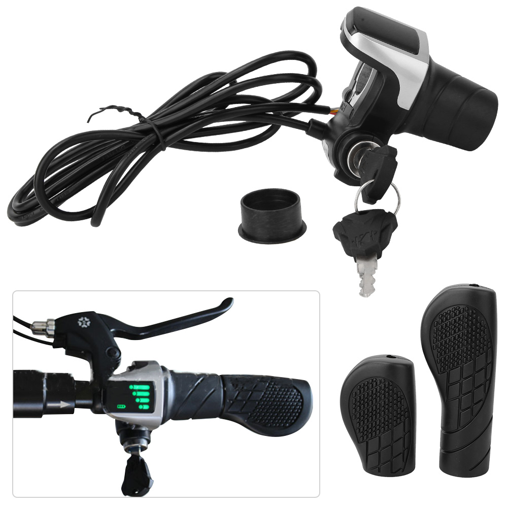 Acelerador de agarre giratorio - Commuter Bike Lock reseña y precio