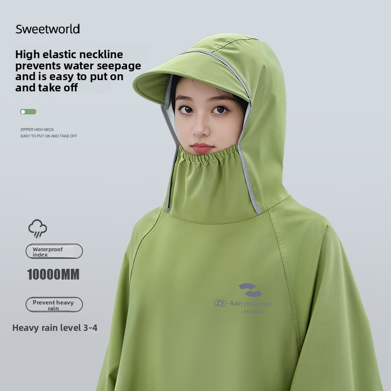 Poncho Impermeable de Manga La - Cycling Commute Rain reseña y precio