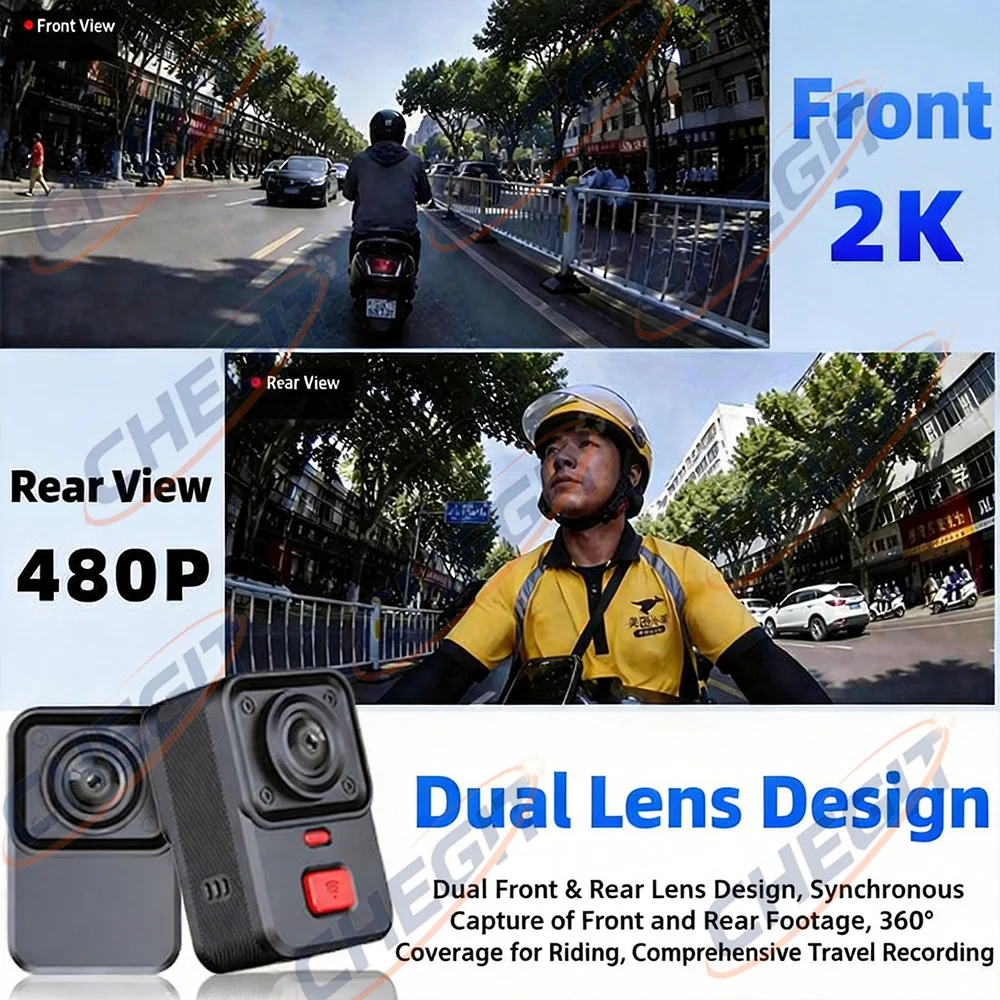 Cámara DVR para Motocicleta de - Cycling Loop reseña y precio