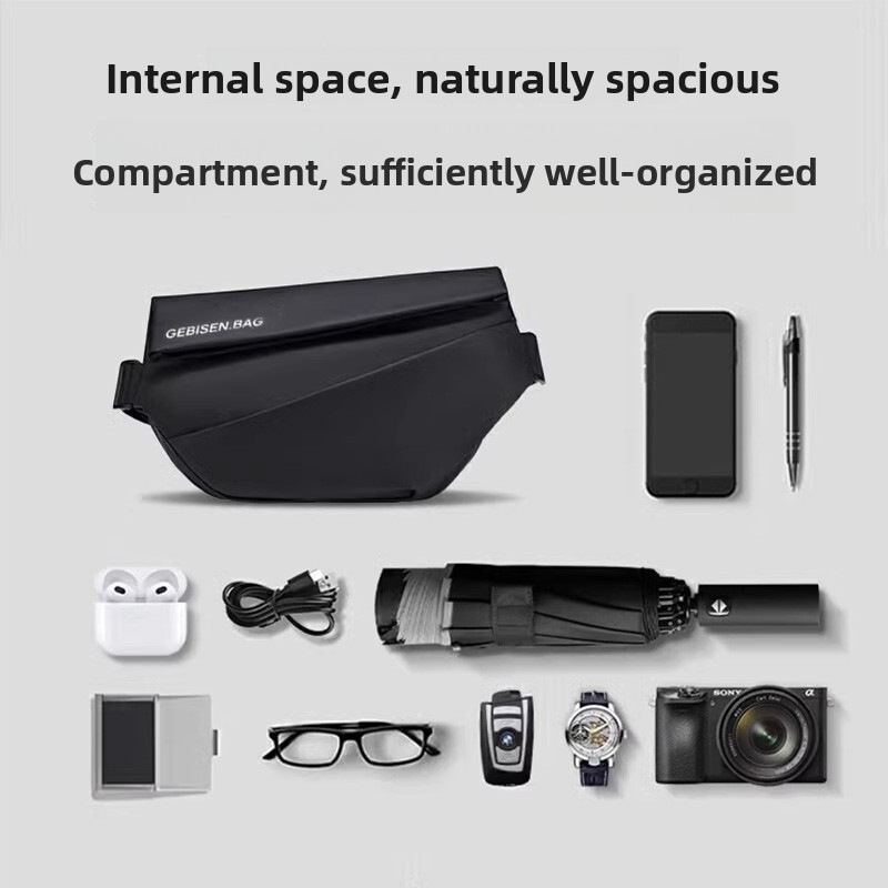 Bolso cruzado con hebilla magn - Cycling Commuter Bag reseña y precio